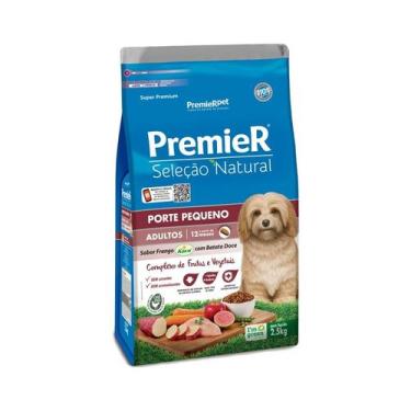 Imagem de Ração Premier Sel Natural Cão Adulto Peq Frango Batata 2.5kg - PremieR