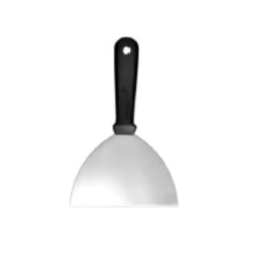 Imagem de Espátula Raspadora Inox Meia Lua com Cabo - UDlandia