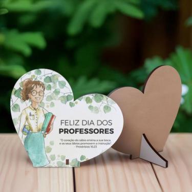 Imagem de Kit 30 Lembrancinhas MDF Dia dos Professores - Deliquadros, Modelo 1