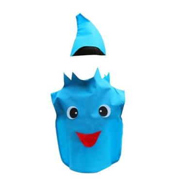 Imagem de simhoa Fantasia de fruta Halloween, macacão decorativo divertido para apresentações no palco e aniversários, Crianças Blueberry