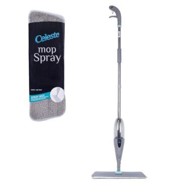 Imagem de Rodo Mop Spray A Revolução na Limpeza Doméstica - Celeste, Cinza