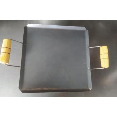 Imagem de Chapa para Lanches Picanha Carnes Bistequeira em Aço Carbono - tachofo