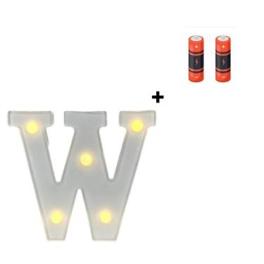 Imagem de Letra Luminária Led 3d Pequena Festa Decoração e Pilha  - Partiufesta,