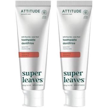 Imagem de Creme Dental ATTITUDE Vegano - Previne Cáries - 2 Unidades de 125ml