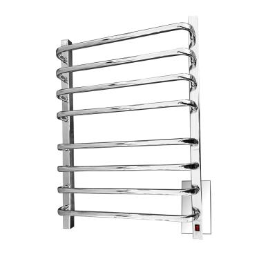 Imagem de Toalheiro Termico Grande Cromado 110V Fio Oculto Direito