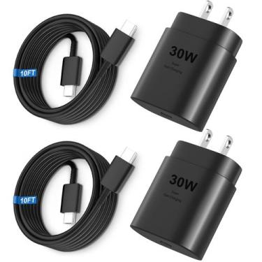 Imagem de Carregador Vilive 30W USB C de carregamento rápido para iPhone 15 Pro 