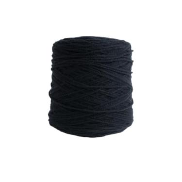 Imagem de Fio de acrílico para tufos, tricô, tecelagem e outros artesanatos - Cone de 500 g - Obsidiana de 3 camadas