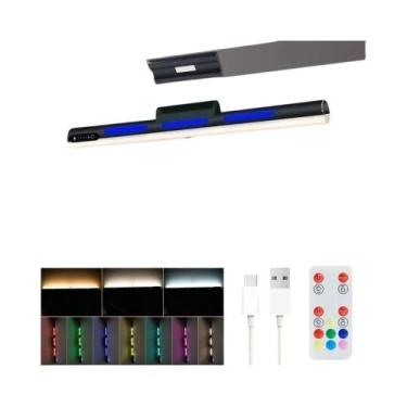 Imagem de Luminária De Mesa USB 5V Para Tela De Computador, Laptop, Monitor LCD,