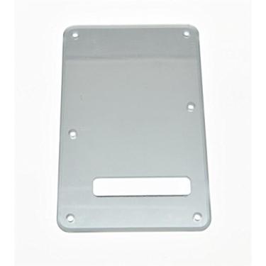 Imagem de KAISH Strat Placa traseira de guitarra ST Trem Tremolo capa serve para para-lama padrão EUA/México Stratocaster Silver Mirror 1 Ply
