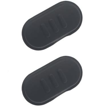 Imagem de SYCZIOHU 2 peças acessório Walkie Talkie PTT botão interruptor chave de lançamento para Motorola A10 A12 XTNI CP110 EP150 rádio bidirecional (preto)