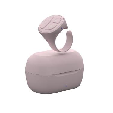 Imagem de STDFORU Anel de rolagem TikTok, controle remoto de câmera Bluetooth, anel de rolagem para iPhone, TIK Tok, iPad, Android (rosa)