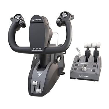 Imagem de Thrustmaster TCA Yoke Pack - Controle de voo de alta precisão e quadrante de aceleração com licença oficial da Boeing para PC e Xbox Series X|S