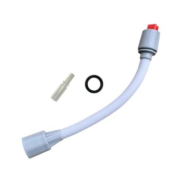 Imagem de Generic Haste de extensão do pulverizador, bico de pulverização de jardim, parte dobrável, haste extensível para pulverizador de água de pressão, plantio de, Cinza