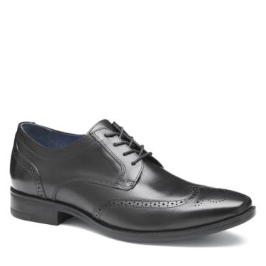 Imagem de Johnston & Murphy Gibbons Wingtip Oxford masculino, Preto, 39