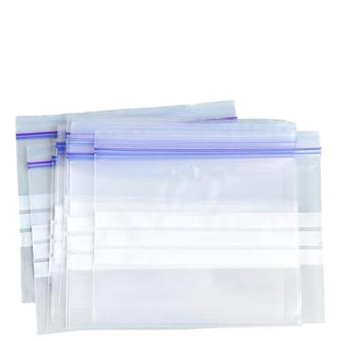 Imagem de Kit 30 Sacos Herméticos para Conservar Alimentos, Reutilizáveis - Organizador de Alimentos, Geladeiras e Armários - Saco com Vedação Hermética Médio18x22cm Linha Premium