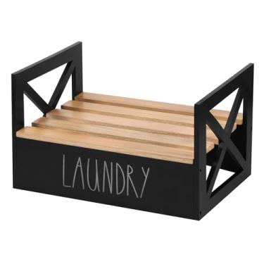 Imagem de Suporte de detergente para a roupa, elevador de detergente líquido para lavanderia, dispensador de detergente de fazenda, suporte de detergente líquido com bandeja coletora para organização do quarto