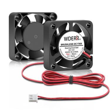Imagem de Ventilador de refrigeração WDERAIR Small 4010 High Speed DC 12V sem es