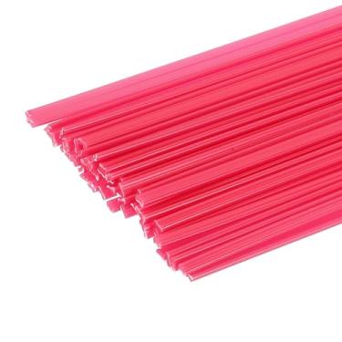 Imagem de HARFINGTON 5 conjuntos (10 peças) de hastes de solda de plástico de 20 cm, tiras de soldagem de PP, hastes de soldagem para para-choques de carro, caiaque, reparo diário, para-choques de plástico