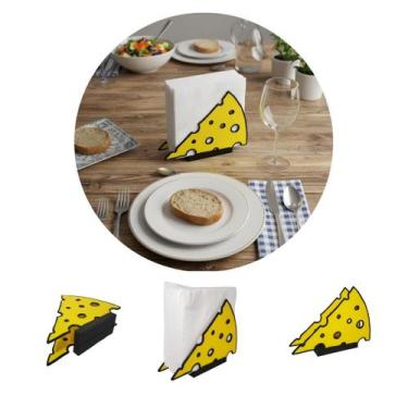 Imagem de Porta-Guardanapos Queijo  Decoração Cozinha Gourmet - Espaço 3D, Queij
