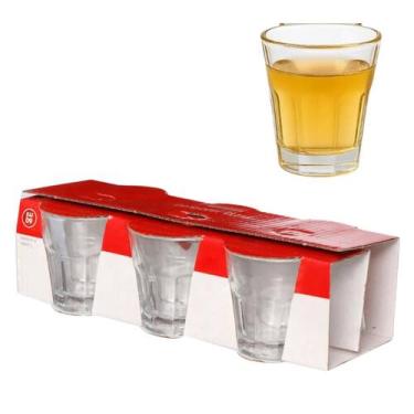 Imagem de Kit 6 Copos Dose Clear Vidro P/ Shot Drinks Bar 40 ML - HAUSKRAFT