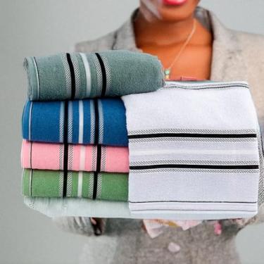 Imagem de Toalha para cães de secagem rápida 60 x 130 cm, ultra macia e absorvente, toalha de cachorro grande para câes e gatos 100% Atoalhadas Toalhas de banho para animais e/ou Pet Shop (BRANCO)