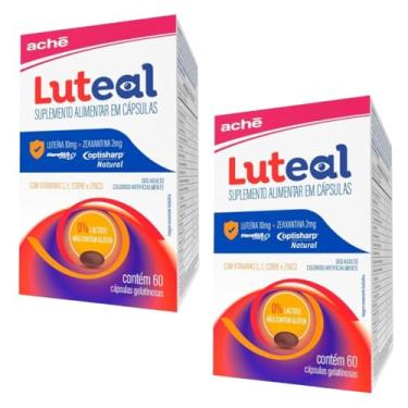 Imagem de Luteal Suplemento - Luteína + Zeaxantina - Kit C/02 Caixas