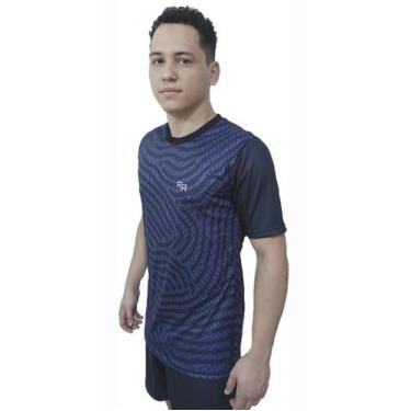 Imagem de Camisa Esportiva Academia Treino Dry Fit Masculina Fitness Proteção UV