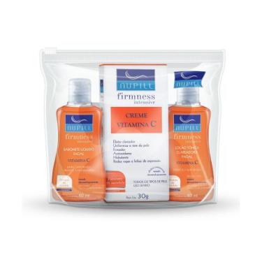 Imagem de Kit Nupill Travel Sabonete + Loção Clareadora + Creme Vitamina C