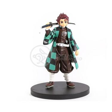 Imagem de Action Figure Boneco Tanjiro Kamado Demon Slayer 14cm