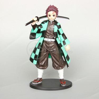 Imagem de Action Figure Boneco Tanjiro Kamado Demon Slayer 14cm