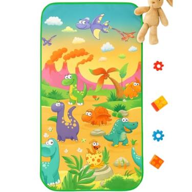 Imagem de Tapete Infantil Decorativo Para Quarto de Bebê e Crianças, Colorido, 180 x 100 cm, Tema Sortidos Com Desenhos Animados