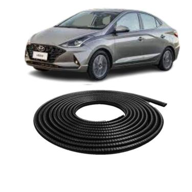 Imagem de Borracha Protetora Borda Porta Preta Hb20 Sedan 5m 7x14 [f103]