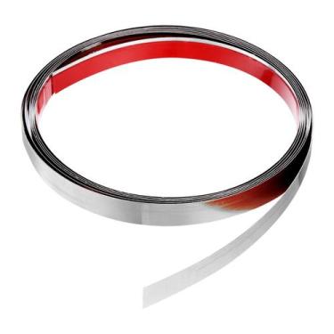 Imagem de Revestimento de parede HARFINGTON Peel and Stick em aço inoxidável 3m