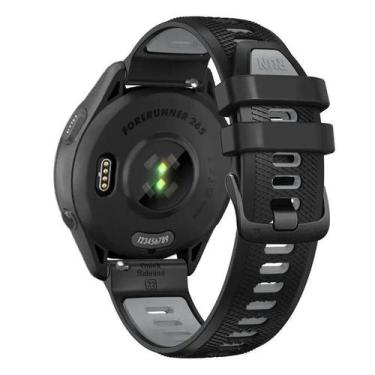 Imagem de Pulseira De Silicone Bicolor Para Garmin Forerunner 265 255 Vivoactive