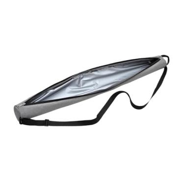 Imagem de IEUDNS Bolsa Térmica para 6 Latas de Cerveja para Golfe, com Zíper, E Ideal para Viagens. Perfeita para Homens E Mulheres, Cinza