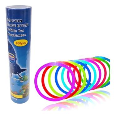 Imagem de Pulseiras de Neon Tubo - 100 Unidades (Para todas as ocasiões Festivas)