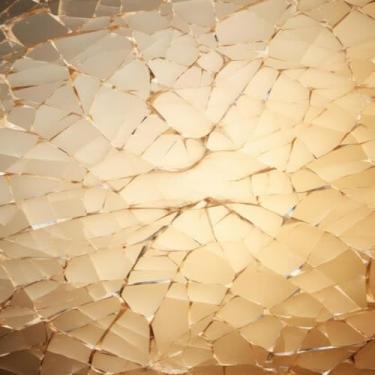 Imagem de Quadro Decorativo Create Minimal Cracked Glass Wallpaper Arte Moderno para Parede 30x30cm