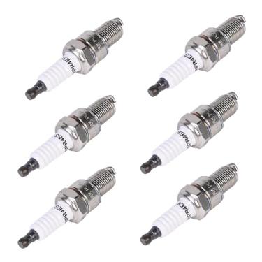 Imagem de Pacote com 6 velas de ignição BPR4ES para NGK BPR4ES 6578 7222 Toro 92070-7004 Torch F4RTC Honda 98079-54846 GCV520U GCV530 GCV530R GCV530U GX610 GXV120 GXV1400 Vela de ignição GXV160 HP400 HR214