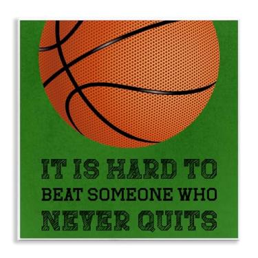 Imagem de Stupell Industries Someone Who Never Quits Wall Plaque Art, design por Marcus Prime, 12 x 12