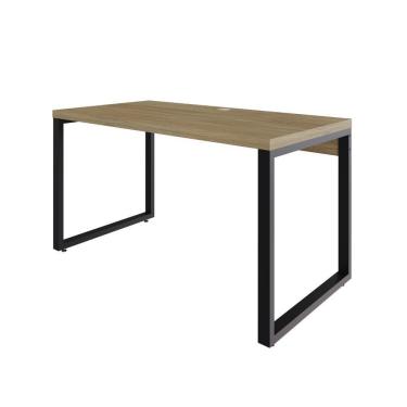 Imagem de Mesa Operacional 135x70x75cm Yon Vermont Oak-est.preta Vermont Oak-est.preta