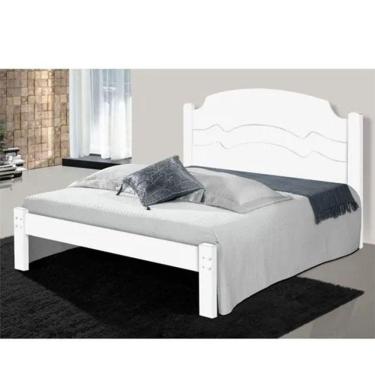Imagem de Cama Iris Casal 1,38Cm Branco- Cambel