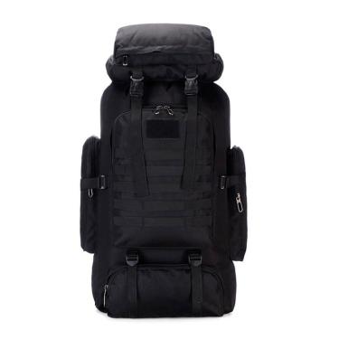 Imagem de Mochila Tática Cargueira Impermeável 80 Litros Camping Modelo:Preto
