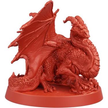 Imagem de Estátua Escultura - Dragão (Cor Sanguis Obscurus)