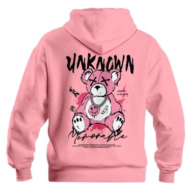 Imagem de Moletom Canguru Ursinho Unknown Blusa De Frio C/ Capuz-Unissex