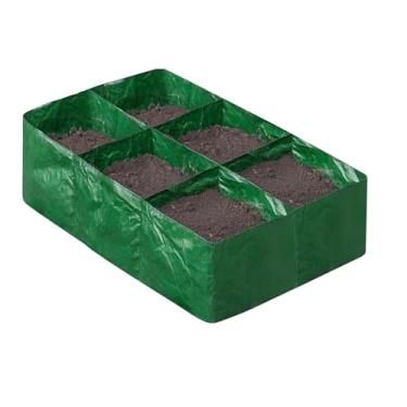 Imagem de Canteiro elevado de jardim, recipiente de plantio para frutas | Vaso de flores respirável, saco de mudas de frutas para quintal, varanda, quintal, vegetais