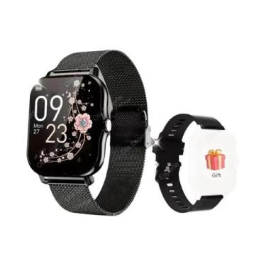 Imagem de Relógio Inteligente Unissex Com Monitoramento De Pressão Arterial E Ox