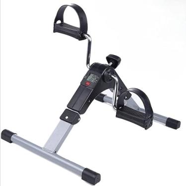 Imagem de Fitness, Mini Bike Ergométrica Pernas BraçOs Fisioterapia Cicloergometro Pedalinho Monitor Lcd, 50 X 41 X 38cm(495)