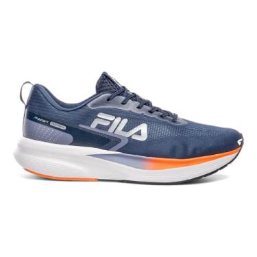 Imagem de Tenis Fila Racer Fastpace Masculino, Navy/Blue Granite/Vibrant Orange, 42