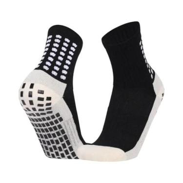 Imagem de Meias Antiderrapantes Para Futebol Masculino, Esportes E Ciclismo Com 