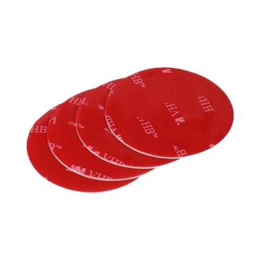 Imagem de Fita Adesiva Transparente Dupla Face 30 40 50 60mm Acrílica Sem Vestíg